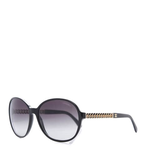 CHANEL Chain Sunglasses 5304 Black 688719 